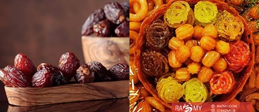 خرما در ماه رمضان جایگزین سالم زولبیا و بامیه