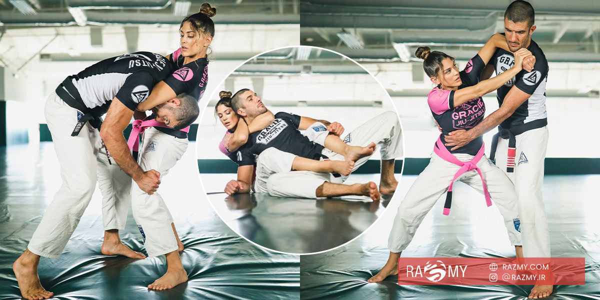 تمرین واکنش سریع برای دفاع شخصی بانوان